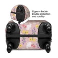 thumbnail image 4 of Fotbe Bunny And Flower Luggage Cover Protector,Suitcase Protector,Scratch and Dirt Resistant,Fits 18-32 Inch Luggage(without luggage)-Small, 4 of 9
