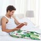 thumbnail image 5 of Fotbe Cactus Plants1 Pantalones de Pijama para Hombre, Pantalones de Dormir, Pantalones de Casa con Cintura Ajustable y Bolsillos-Medium, 5 of 6