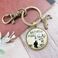 thumbnail image 2 of Fisherman Keychain, Rustic Key Ring Gift for Outdoorsman or Sportsman, 2 of 5
