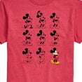 thumbnail image 3 of Mickey & Friends - Evolution of Mickey - Men's Short Sleeve Graphic T-Shirt, 3 of 5