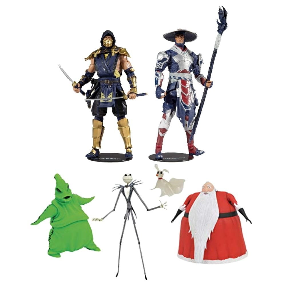 The Nightmare Before Christmas Deluxe Lighted Action Figure Box Set