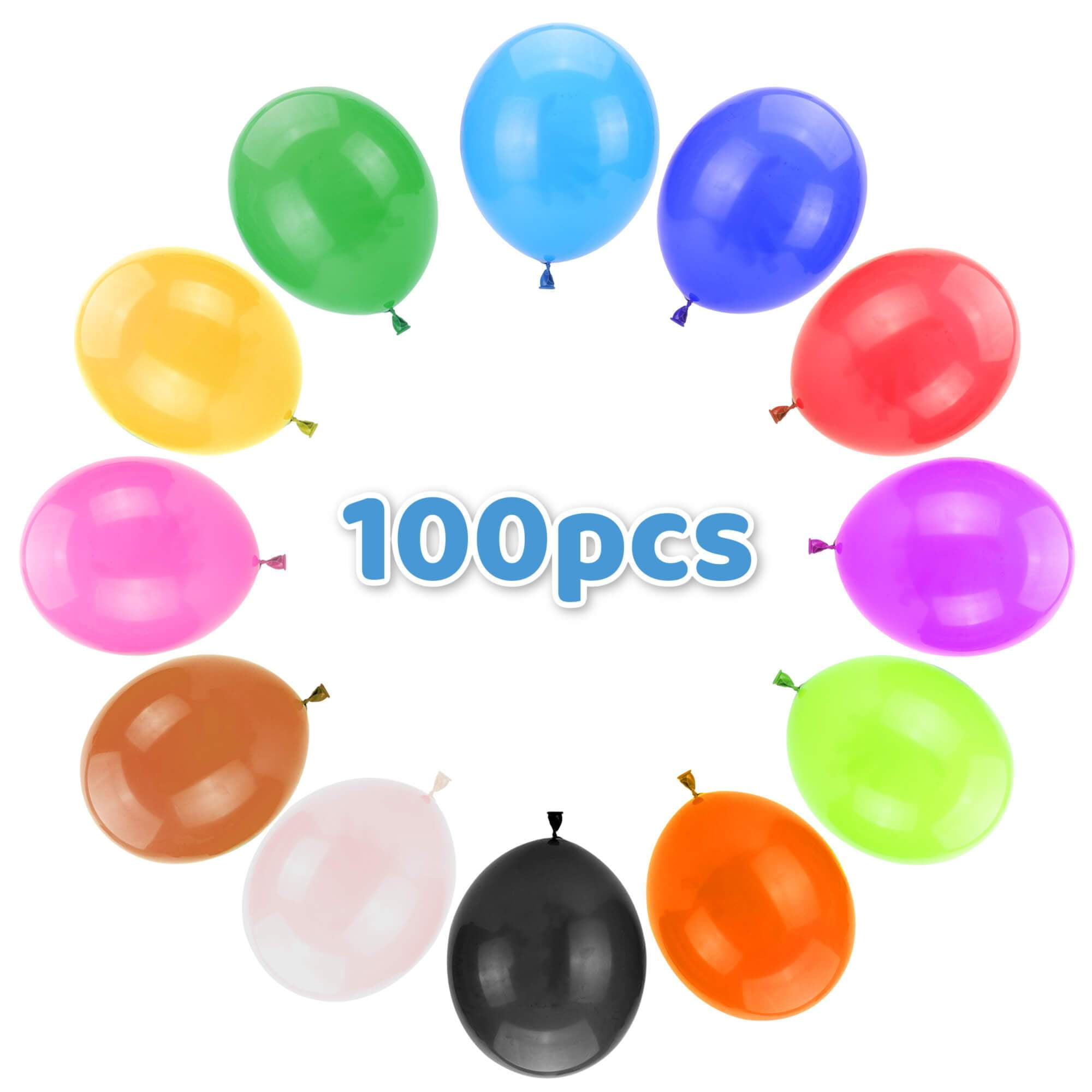 Details about   20x 10" Multicoloured Latex Balloons Birthday Party Decorations Colourful Decor