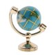 thumbnail image 1 of Soporte Dorado Tellurion 1/12 Casa de Muñecas Perfke Azul Claro Globo en Miniatura, 1 of 7