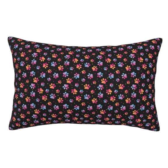 Easygdp Animal Paw 1 for Soft Pillow Case Pillow Protectors,Perfect for Sleeping (Pillow Core Not Included)-14"x20"