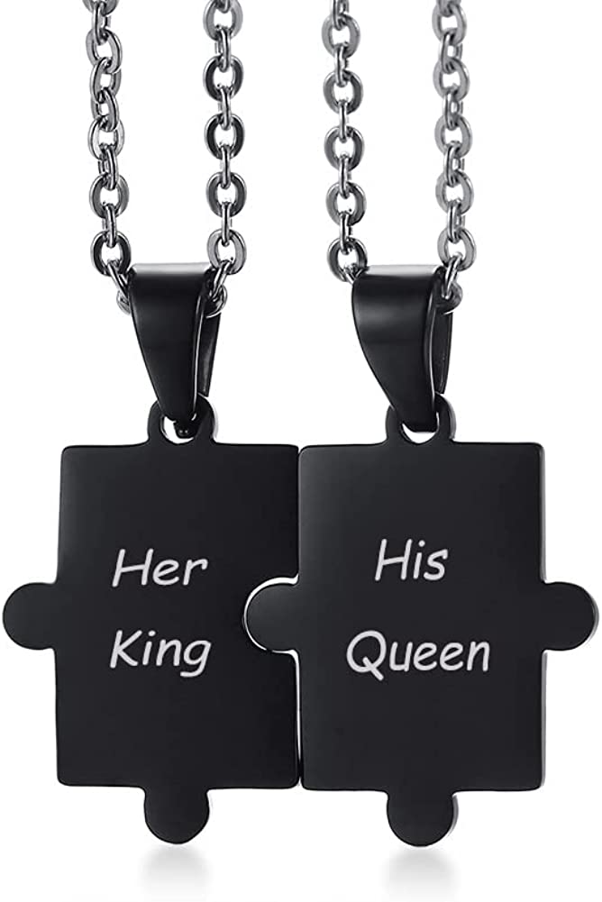 custom necklace for him and her