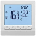 thumbnail image 1 of Termostato de calefacción eléctrica, perilla manual 16A, pantalla negativa, caracteres blancos sobre fondo negro, sin Wi-Fi - pantalla negativa, caracteres blancos sobre fondo negro, sin, 1 of 5