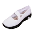 thumbnail image 4 of Rokment Womens Vintage Athletic Orthopedic Arch Support Walking Sneakers Comfortable Stretchy Solid Knit Platform Slip on Nursing Tennis Shoes, 4 of 5