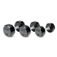 thumbnail image 2 of Troy Dumbbell Weight Set with Rack, 3-30 lb. Pairs - Rubber Flat 12-Sided Head w/ 2 Sided Vert Rack (Commercial Gym Quality), 2 of 2
