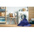 thumbnail image 2 of Ahgly Company Machine Washable Indoor Round Transitional Cobalt Blue Area Rugs, 3' Round, 2 of 7
