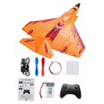 thumbnail image 1 of Vogacara x320 RC Airplane RC Glider Remote Airplane Control for Gifts Kids Beginners  Juegos de césped naranja, 1 of 1