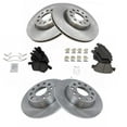 thumbnail image 3 of TRQ Front & Rear Ceramic Brake Pad & Rotor Kit Fits Select 11-14 Volkswagen Jetta GTI, 3 of 5
