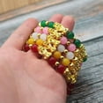thumbnail image 4 of Pulsera Pixiu con cuentas de cristal para mujer, hombre, pareja, Feng Shui, trae suerte, riqueza, fiesta, joyería colorida-50335, 4 of 4