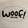 thumbnail image 2 of CafePress - Woof! Dog Themed Cap - Adjustable 100% Brushed Unisex Casual Cotton Baseball Cap, Beige, 1, 2 of 2