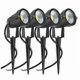 thumbnail image 1 of 4-pack Garden Lights Outdoor LED Lamp Walkway Garden Waterproof, 1 of 5