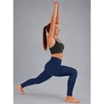 thumbnail image 3 of Rosvigor Womens Yoga Leggings High Waisted Workout Leggings with No Front Seam Tummy Control Stretch Athletic Pants, 3 of 7