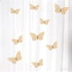 thumbnail image 5 of Pegatinas De Mariposas De Papel Pegatinas de pared de mariposas doradas, juego de Rkxzt, 5 of 8