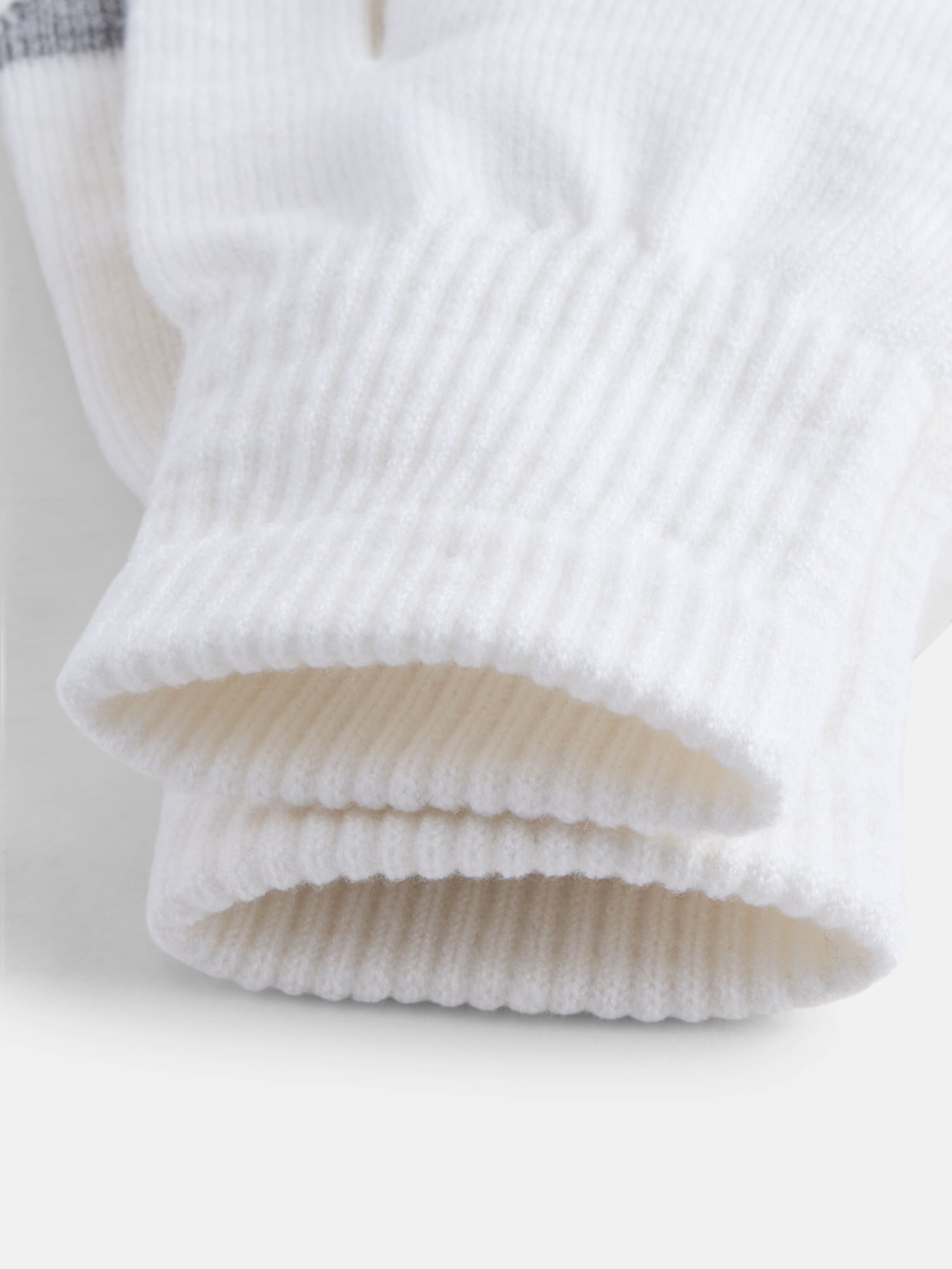 Scenario Women's Tech Touch Knit Gloves, Winter White