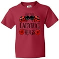 thumbnail image 3 of Inktastic Ladybug Hugs Cute Pair of Ladybugs Youth T-Shirt, 3 of 5
