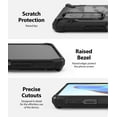 thumbnail image 6 of Ringke Fusion-X Case Compatible with Xiaomi Mi 10T 5G / Mi 10T Pro 5G, Transparent Hard Back Shockproof Advanced Bumper Cover - Camo Black, 6 of 9