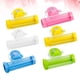 thumbnail image 1 of AURARMLET 6Ud Rodillo Exprimidor Para Pasta Dental Y Cremas En Colores Surtidos Fácil De Usar, 1 of 8