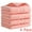 Pink 4-Piece, variant on Unique Bargains Striped Hand Towels Cotton Soft Absorbent Towel Pink 2-Piece