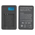 thumbnail image 3 of Battery Charger, Black Color Overcharge Protection Single Slot Battery Charger  For SX710 Camera, 3 of 8
