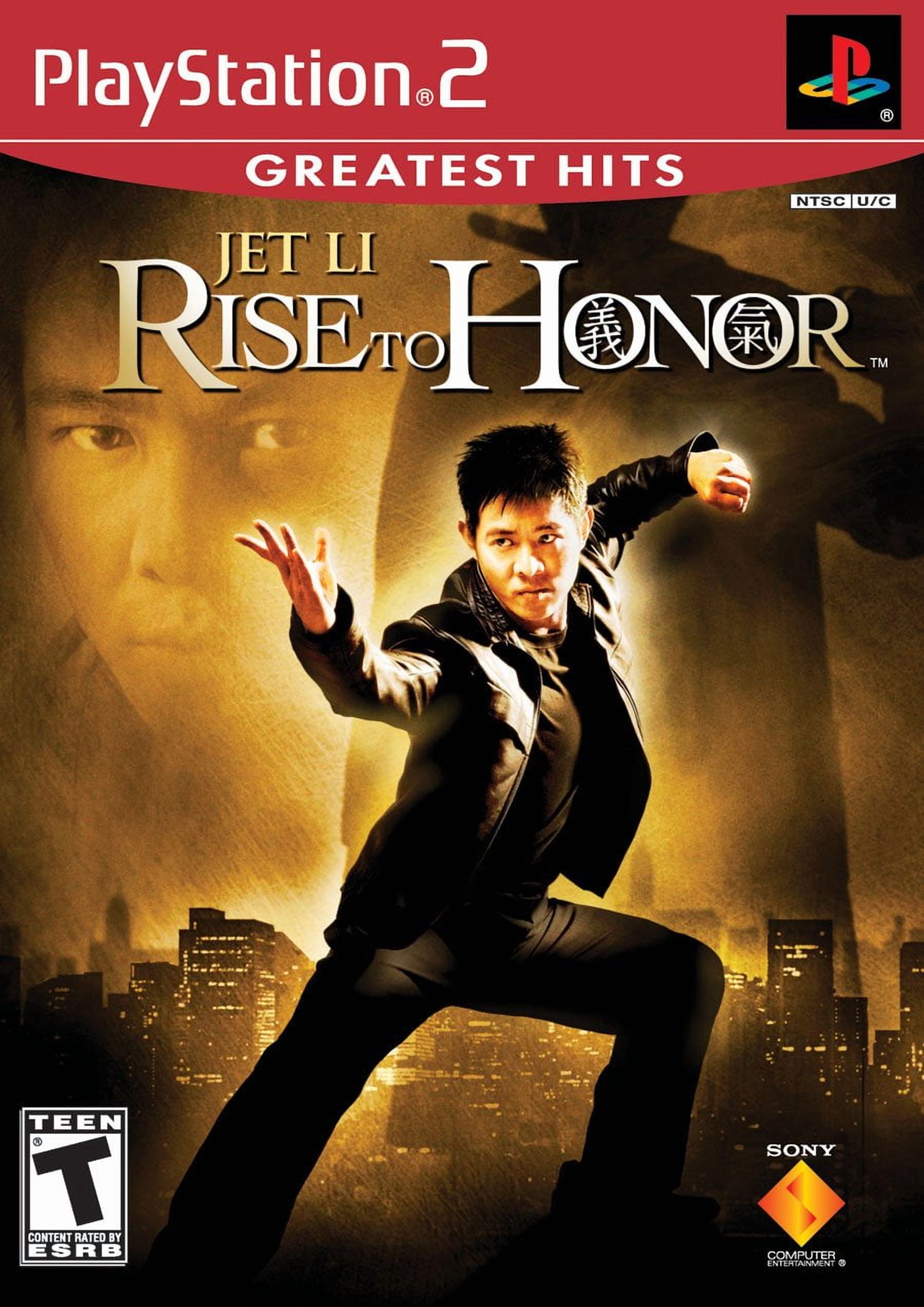 Jet Li: Rise to Honor Video Game for PlayStation 2, Action & Adventure Genre, English 1 Offline Player