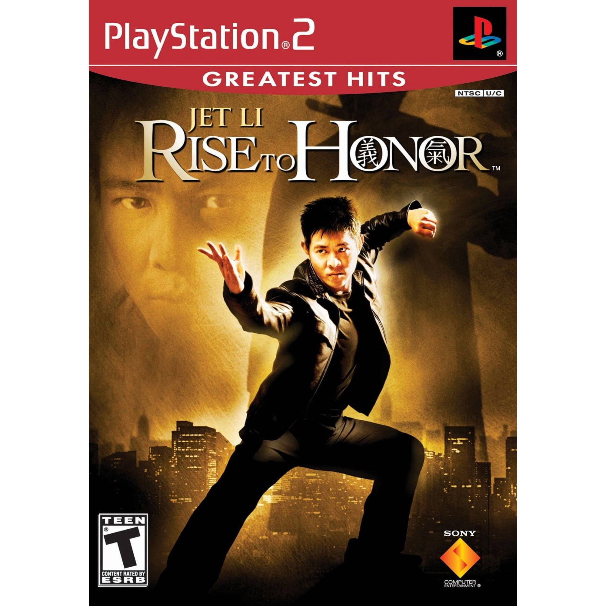 Jet Li: Rise to Honor Video Game for PlayStation 2, Action & Adventure Genre, English 1 Offline Player
