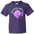 thumbnail image 3 of Inktastic Cutest Catch Cute Purple Fish Youth T-Shirt, 3 of 5