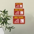 thumbnail image 4 of Classic Framed Plus BBQ Timer Rare 1 Beer Medium 2 Beers Well Done 3 Beers Order Pizza 6 Beers Wall or Door Sign | Funny Home Decor - Large, 4 of 9