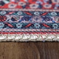 thumbnail image 4 of Superior Fiorella Floral Modern Indoor Area Rug,7' 6" x 9' 6", Berry Red, 4 of 7