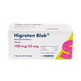 thumbnail image 1 of Atenolol / Clortalidona Higroton Blok 100 mg / 25 mg 28 tabletas, 1 of 2