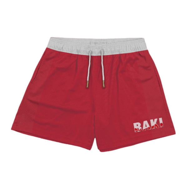Pantalones cortos de Anime con estampado 3D para hombre y mujer, Shorts de malla de secado rápido para gimnasio, Fitness, entrenamiento, moda, pantalones cortos de gran tamaño para correr, Verano