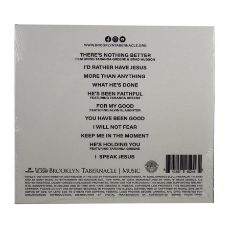 Brooklyn Tabernacle Choir A Night of Worship CD