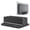 Black, variant on Dual Vertical Desk Laptop Stand Holder, Fits MacBook Air/Pro, Silver | Aluminum Laptop Storage Rack for Desk, Adjustable Dock for Up to 17.3 in. Gaming Laptop, Space-Saving Desk Organizer