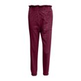 thumbnail image 6 of Mrat Full Length Pants Long Pants for Women Fashion Ladies Summer Casual Loose Cotton And Linen Pocket Solid Trousers Pants High Waisted Casual Trousers, 6 of 7