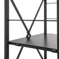 thumbnail image 4 of TOOL1SHOoo Mobile Printer Stand with Storage Shelf,Modern Storage Stand,3-Tier Printer Cart with Wheels sturdy carbon steel frame,Industrial Style Black, 4 of 11