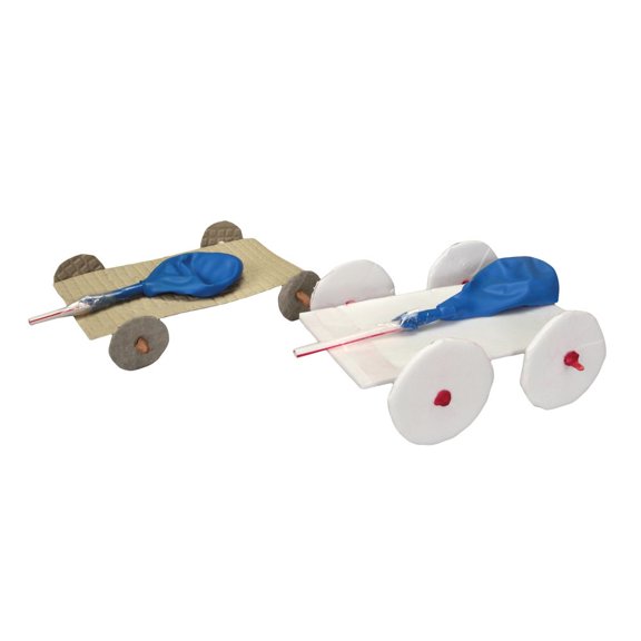Carolina Biological Supply Company Balloon Race Cars Science Models & Kits 1.9 lb, 12.5"