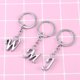thumbnail image 1 of unbranded Llaveros De Plateados Con Anillo Resistente Para Llaves Y Charms De Elegantes Y, 1 of 8