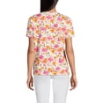 thumbnail image 2 of Lands' End Petite Supima Cotton Crewneck T-Shirt, 2 of 3