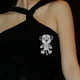 thumbnail image 5 of Alfileres Para Ropa Elegante Broche De Tigre, Exquisito Alfiler De aleación De Diamantes De Imitación, Linda Forma De Animal Con Diamantes De Imitación De Moda Decorados Para, 5 of 7