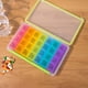 thumbnail image 5 of de Onizador Tabletas semanales Almacenamiento de medicamentotenedor hebil protege contra Baoblaze organizador de pastillas, 5 of 8