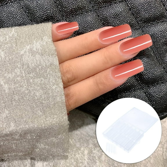 BESTYASH Dual Nail Forms System Transparent ABS 120Pcs/Box