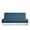 Bluestone, variant on AllWays Plaza Futon Sofa Bed Cover - Stretchable Futon Mattress Cover Full Size, Super Soft Armless Sofa Cover with Elastic Bottom, Knitted Fabric Furniture Protector, Machine Washable - Sky Blue