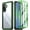 Green, variant on Poetic Guardian Case for Samsung Galaxy A36 5G, [2 Front Frame] [20 FT Mil-Grade Drop Tested] [Screen Protector Work with Fingerprint ID] Full Body Shockproof Rugged Clear Cover, Blue/Clear
