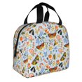 thumbnail image 2 of Honeii Insects and Flowers Print Lunch Bag Women, Lunch Box Lunch Bag for Women Adult Men, Small Leakproof Cute Lunch Tote Large Capacity Reusable, 2 of 8