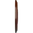 thumbnail image 4 of Ekena Millwork 18"OD x 3 3/4"ID x 1 1/2"P Bailey Ceiling Medallion (Fits Canopies up to 5 3/4"), Hand-Painted Burnished Mahogany Crackle, 4 of 6