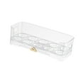 thumbnail image 4 of Egg Holder Egg Tray Egg Dispenser Stackable Design for Refrigerator Side Door Kitchen Countertop, 4 of 9
