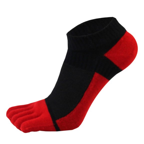 WMNTST Womens Five-Toe Socks Striped Low Cut Fashion Breathable Sock Running Daily Wear Sports Socks
