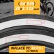 thumbnail image 3 of Juego de neumáticos para bicicleta WHEELO de 26 pulgadas x 2.125, color blanco, paquete de 2 con tubos, 3 of 7